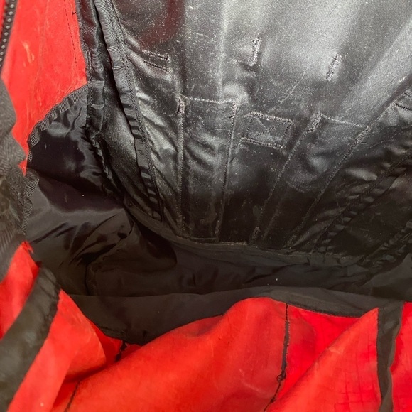 Vintage 90s The North face Tripper Hiking Backpack Red - Picture 4 of 16